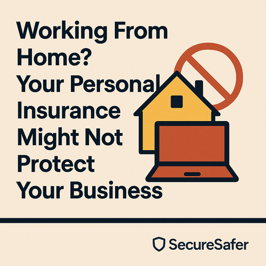 Work-from-home side hustle? Your insurance probably doesn’t cover it. Here’s how to fix that before it costs you.