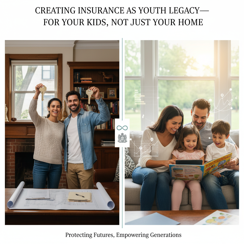 Creating Insurance as a Youth Legacy—For Your Kids, Not Just Your Home