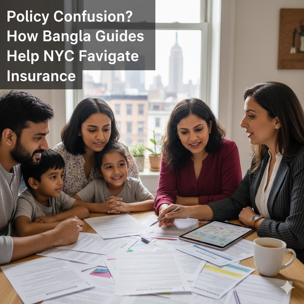Policy Confusion? How Bangla Guides Help NYC Families Navigate Insurance