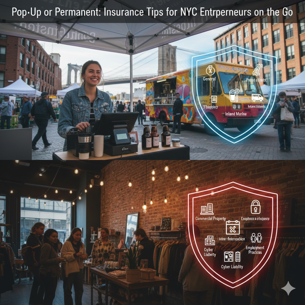 Pop-Up or Permanent: Insurance Tips for NYC Entrepreneurs on the Go